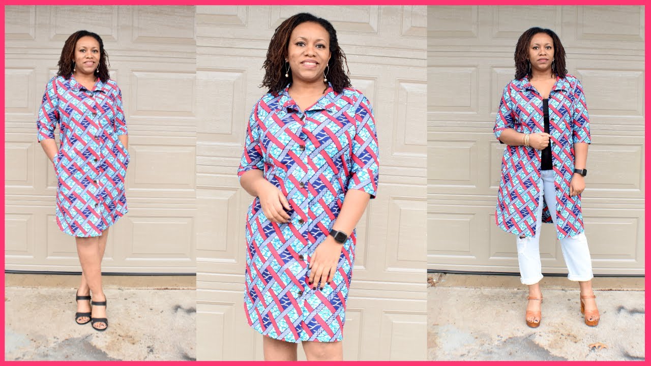 How To Make a Shirt Dress - Part 1