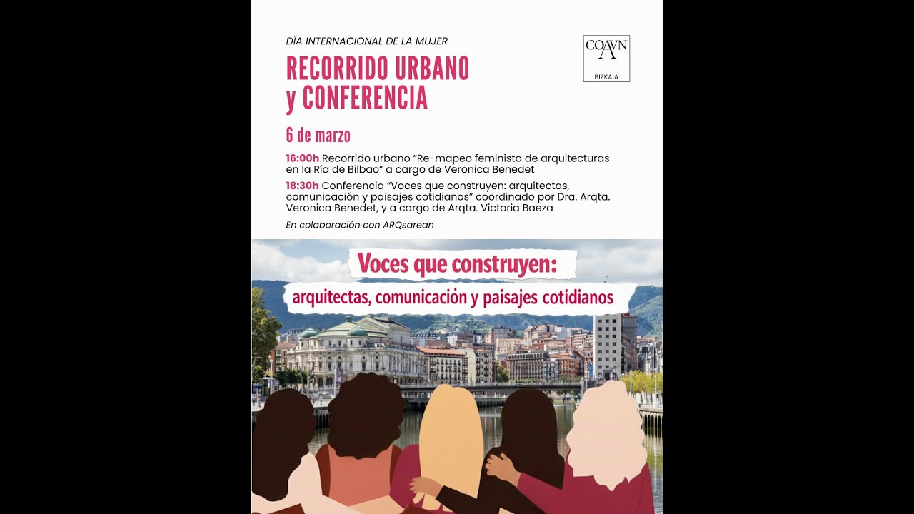 Conferencia “Voces que construyen: arquitectas, comunicación y paisajes cotidianos”