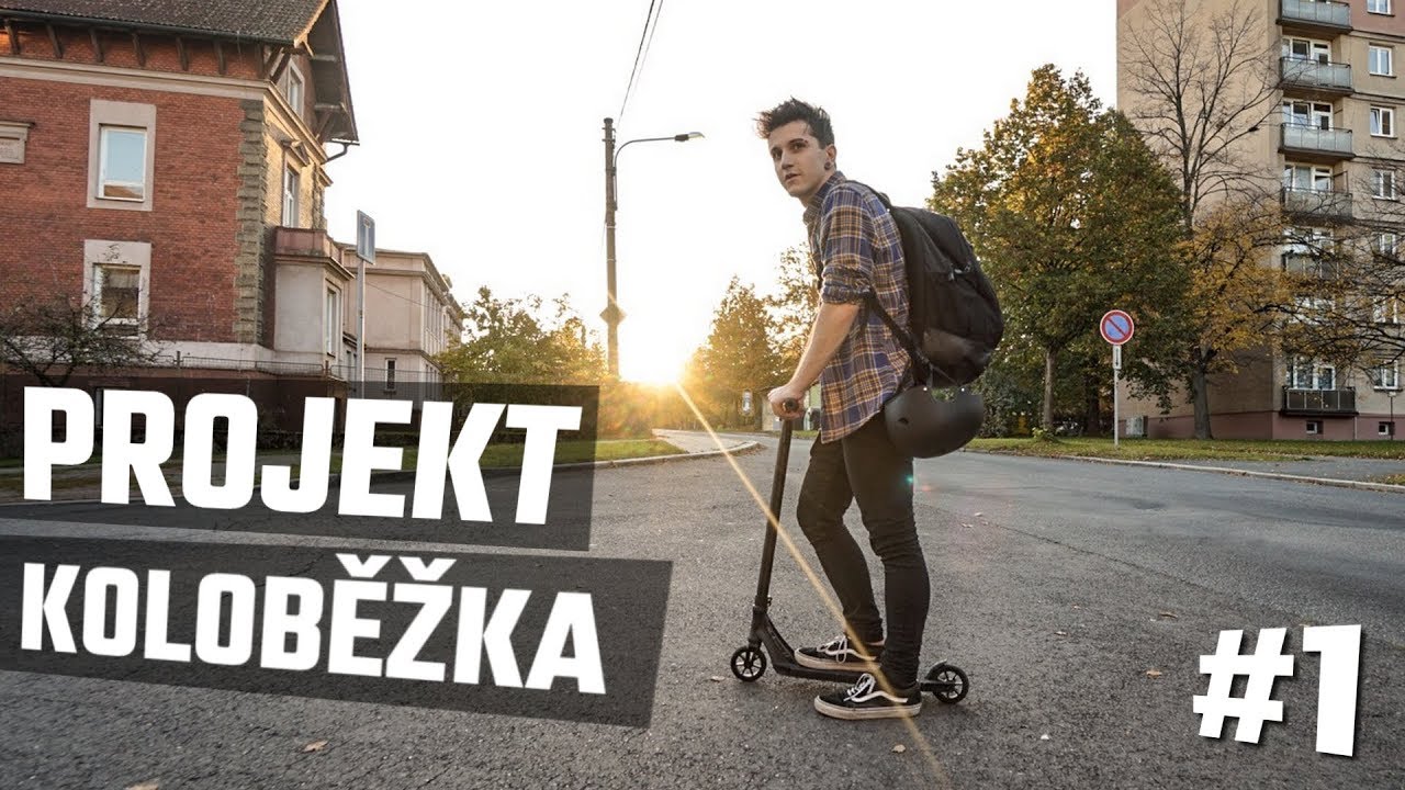 PROJEKT KOLOBĚŽKA 🔥🛴 #1