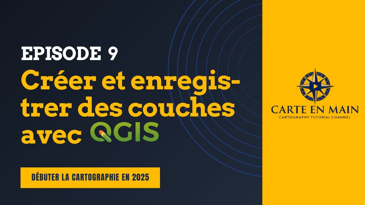 Créer des couches vectorielles sur QGIS (point, polyligne, polygone, sans géométrie)