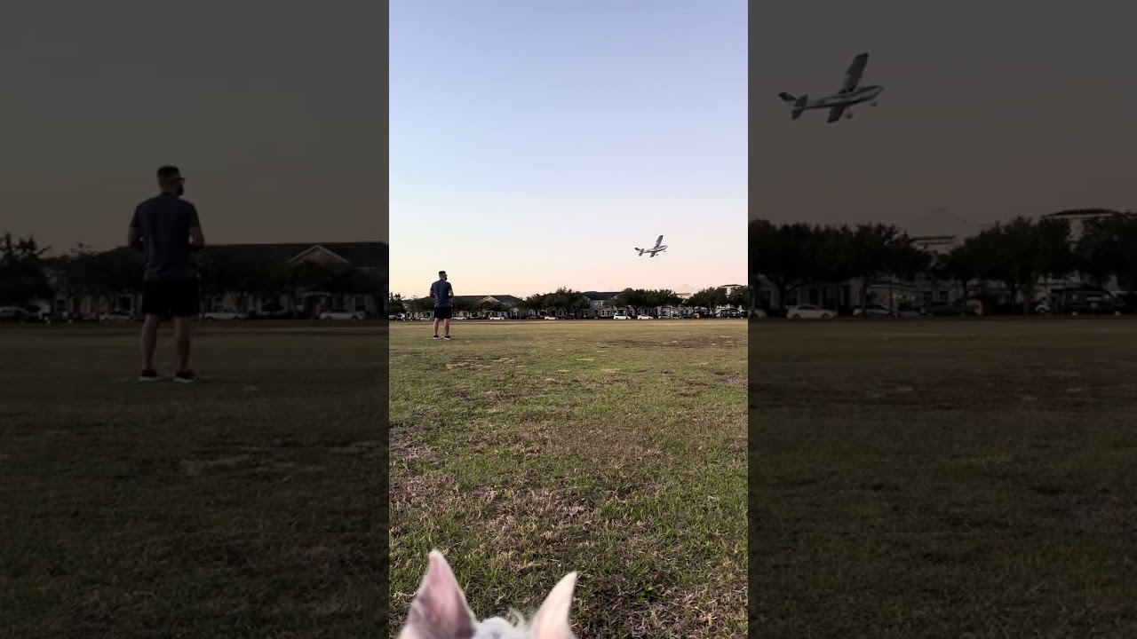 FMS C182 | 3rd attempt for touch and go's