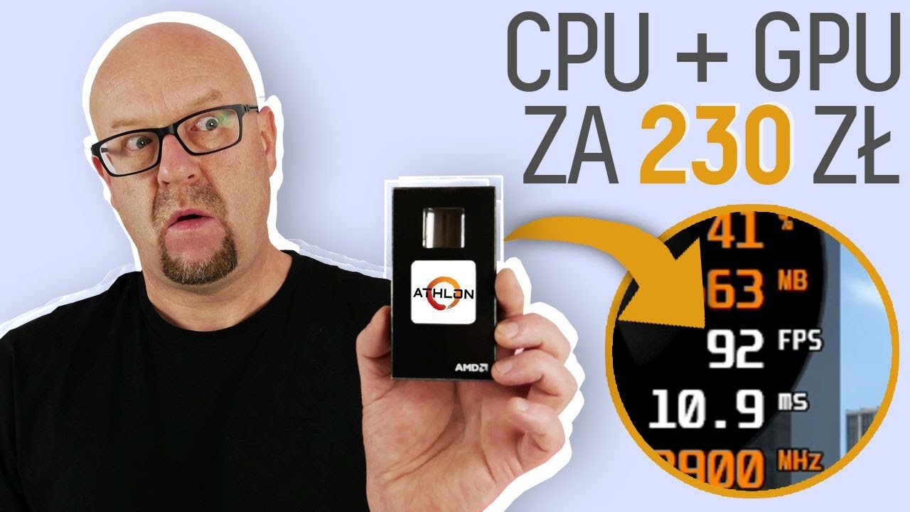 AMD Athlon 3000G - buduję PC na nowym procesorze klasy super lekkiej