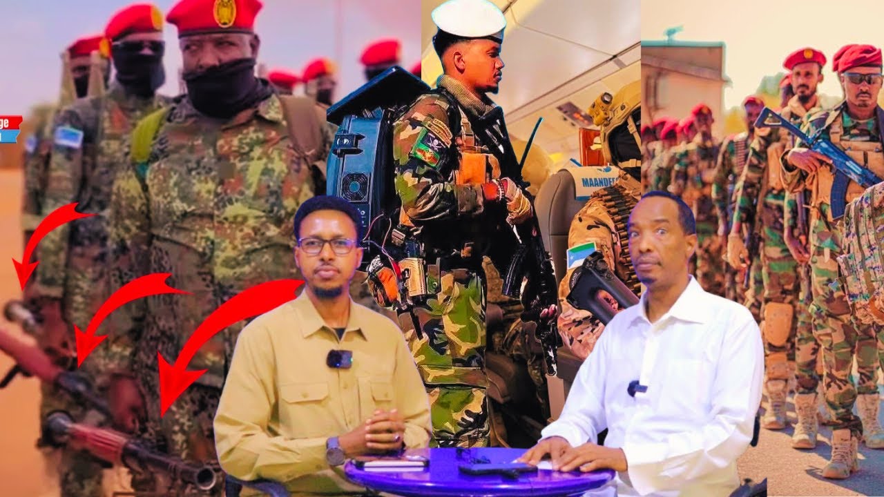Ciidanka madaxtoyoyinka Jubbaland iyo Puntland oo Xamar kadagay Hubka