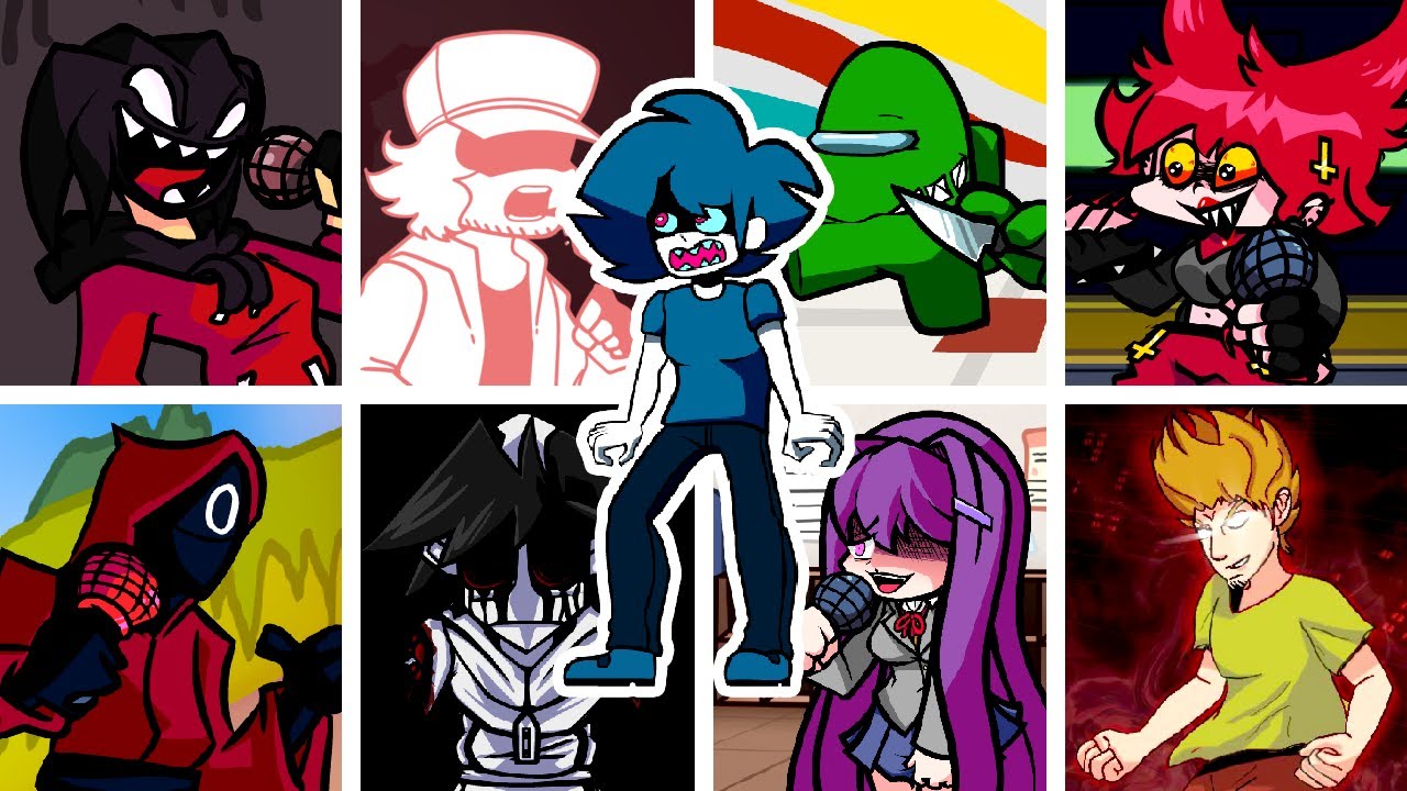 FNF Silent Hills But Different Characters Sing It 🎼 (Retaken Sanity Song But Everyone Sings It)