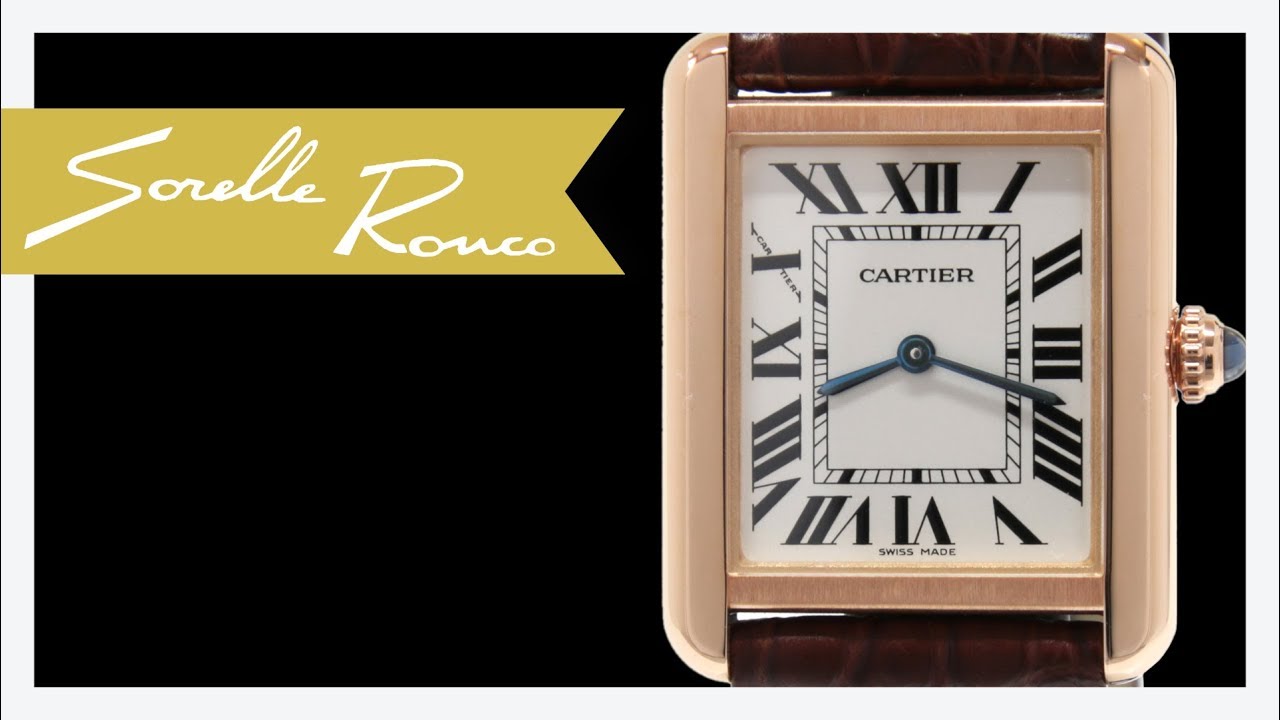 Cartier Tank Solo Rose Gold Small Quartz