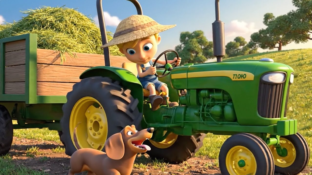 Marinică pe Tractor 🚜| C&acirc;ntec pentru Copii 🎵 Ep. 1 &ndash; Animație 3D | Happy Kids Rom&acirc;nia