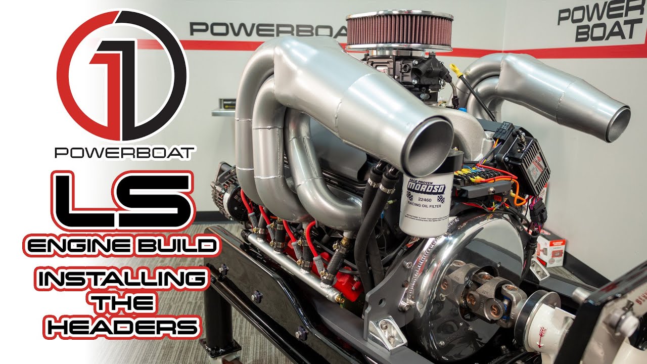 LS ENGINE MARINE CONVERSION: Installing the Headers