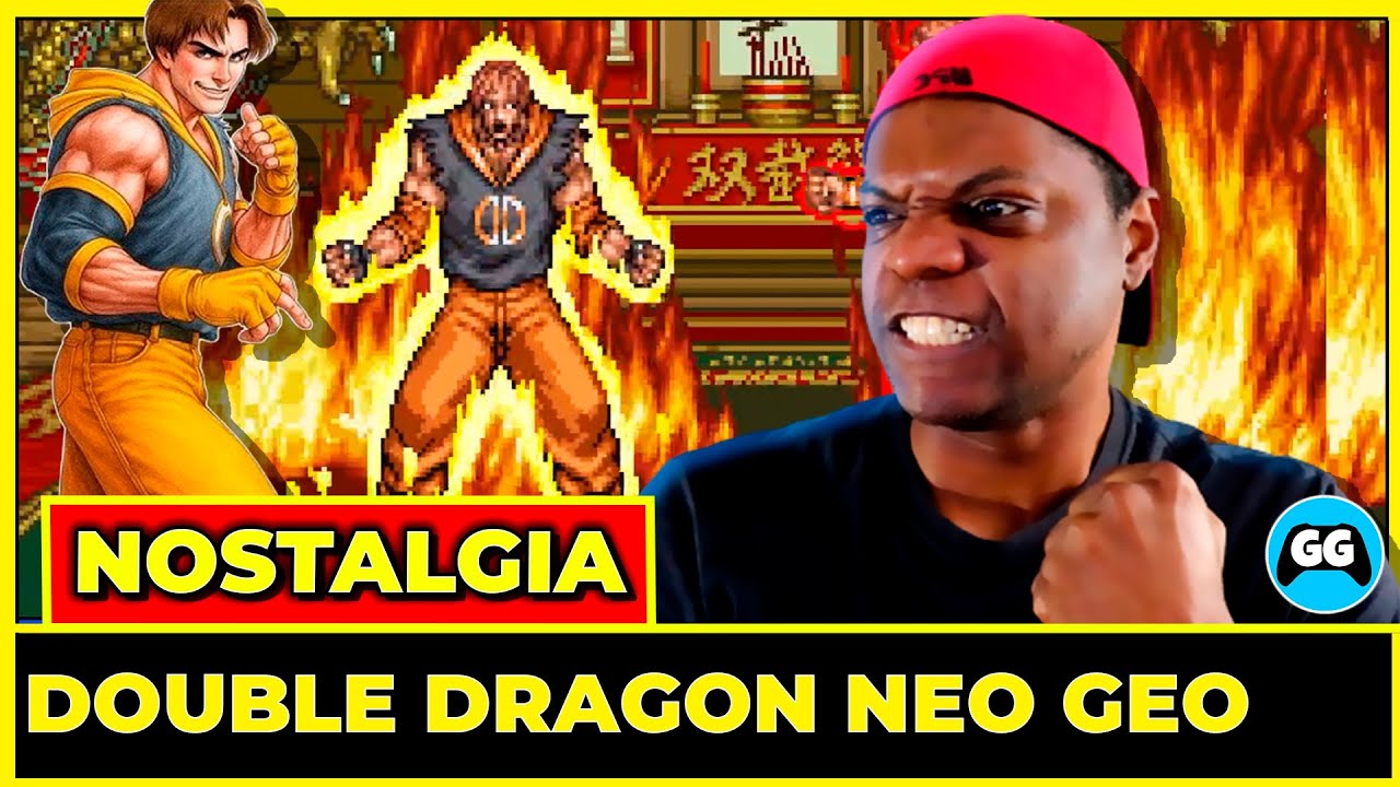 [NOSTALGIA] jogando Double Dragon Neo Geo com Jimmy Lee