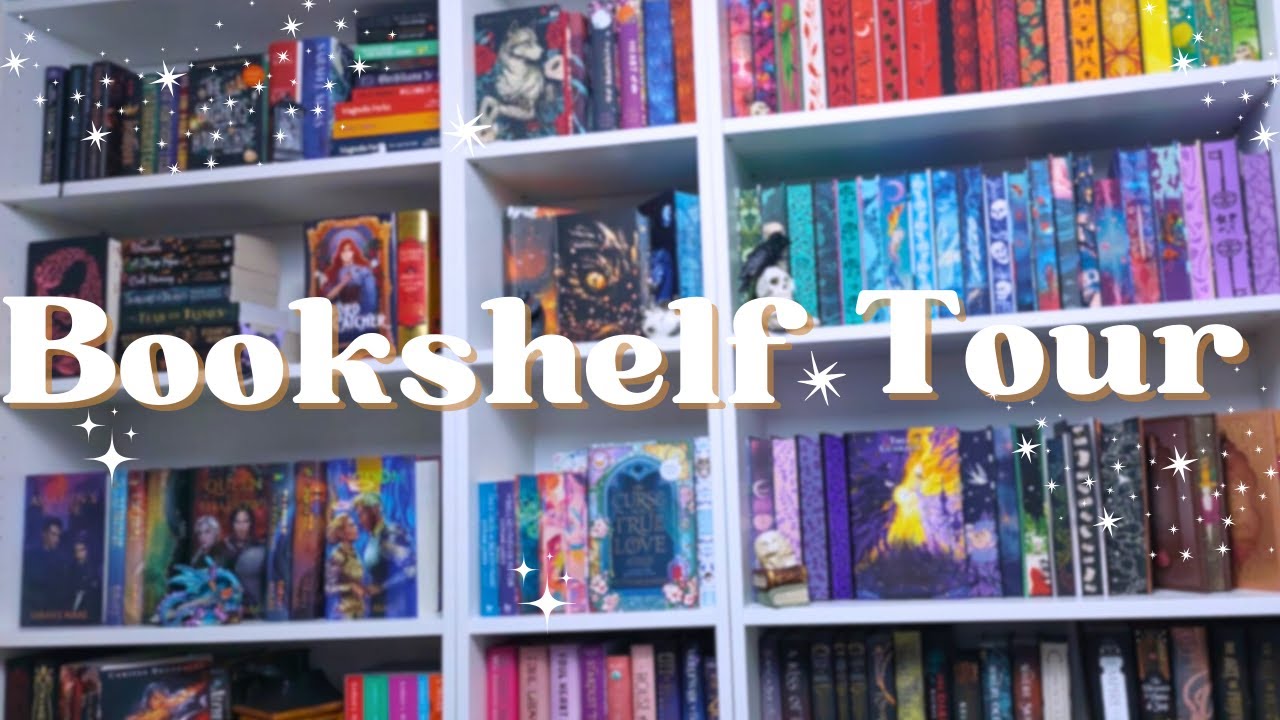 Bookshelf Tour!🌈 Rainbow Bookshelves, my Physical TBR & my Collection of Special Edition Books!