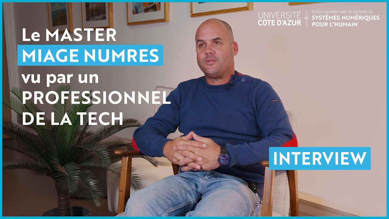 Le Master MIAGE Numérique responsable vu par Pierre Lancelot, consultant en systèmes d'information