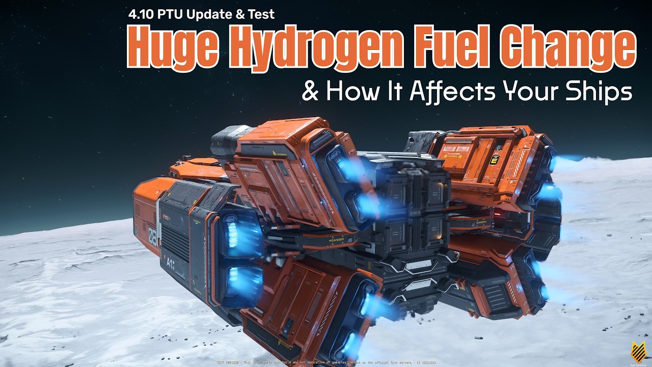 Huge Hydrogen Fuel Change & How Does It Affect Your Ships? | Alpha 4.10 PTU Update & Test