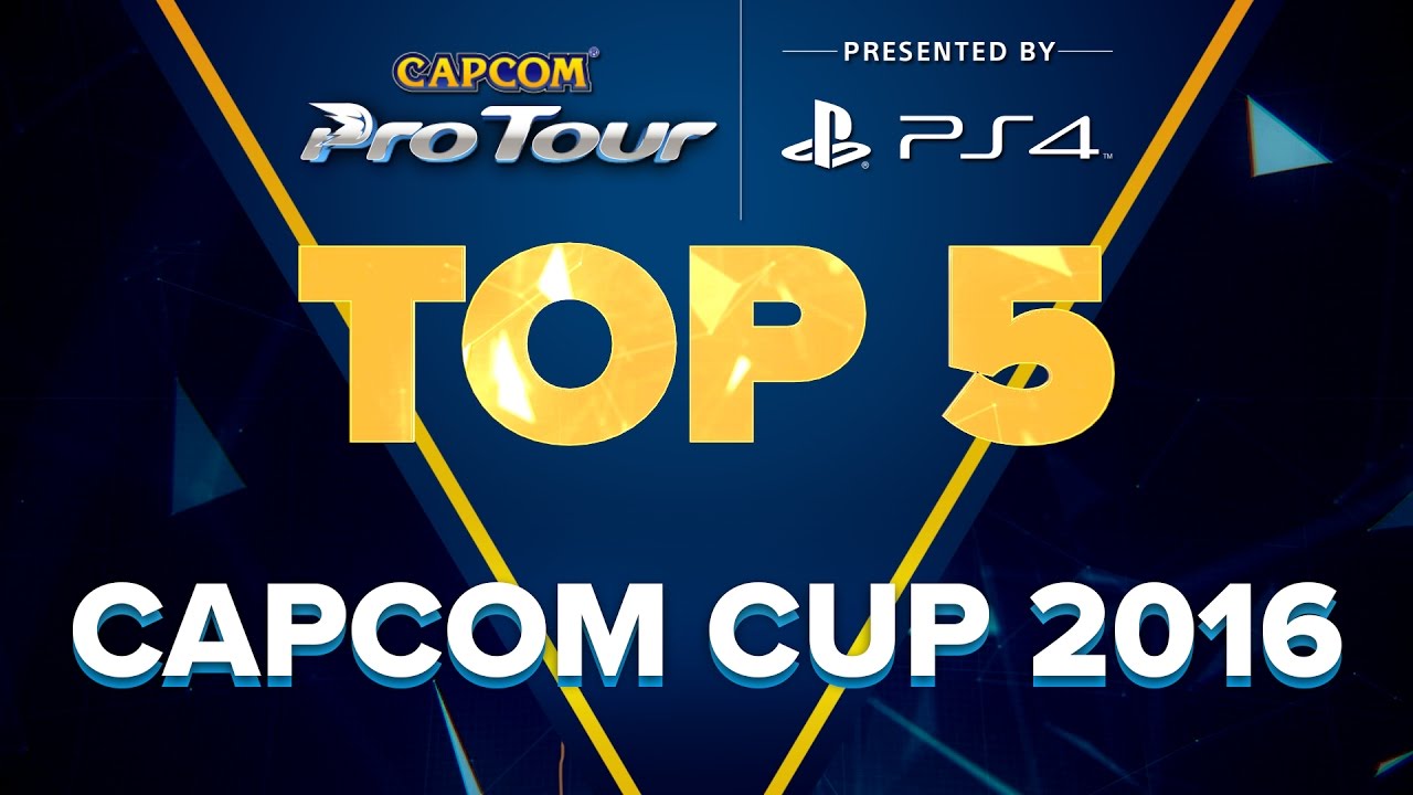 SFV: TOP 5 MOMENTS - CAPCOM CUP 2016 - CPT 2016