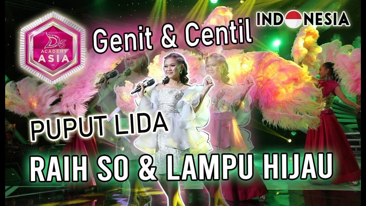 GENIT & CENTIL!! PUPUT LIDA Raih 2 SO & 5 Lampu Hijau Bawain Lagu Pesta Panen | D' Academy Asia 5