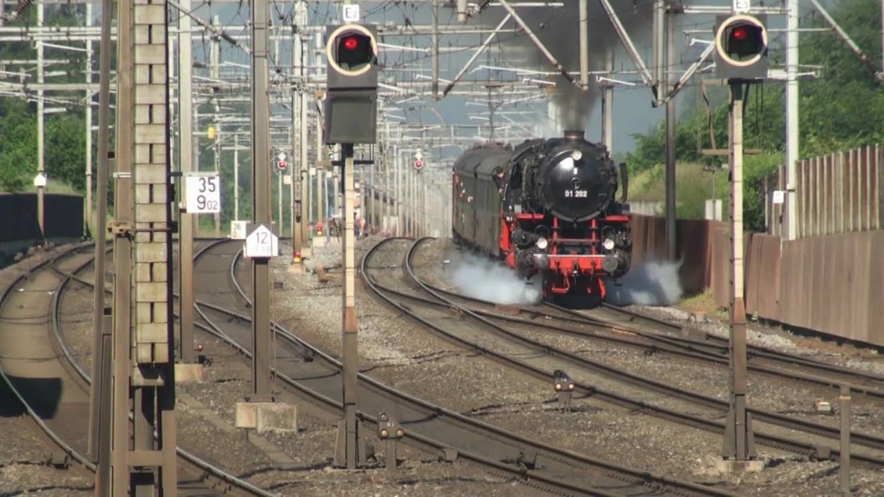 [Full HD]Rund um den Napf mit der 01 202 Pacific 2010 - Dampfzug Extrafahrt