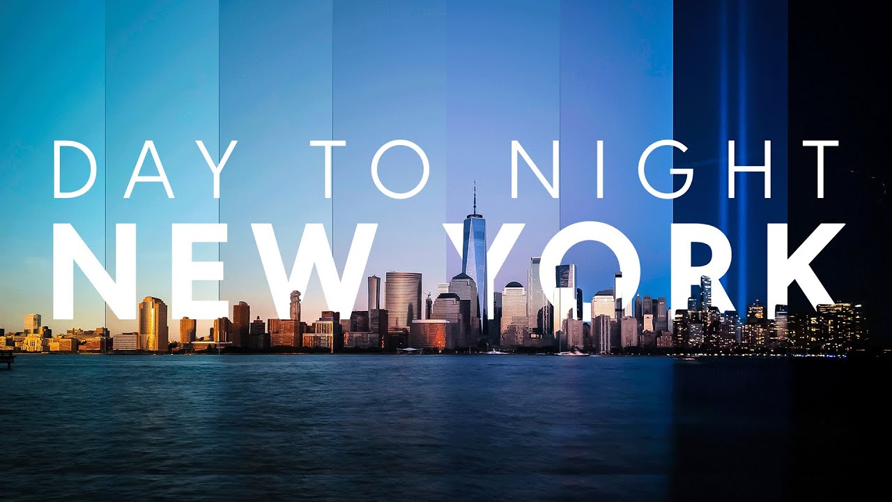 NEW YORK : Day to Night - Timelapse & Hyperlapse