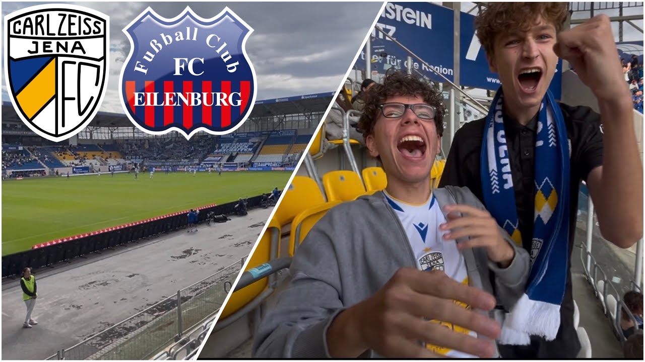 FC Carl Zeiss Jena vs FC Eilenburg | Stadionvlog 