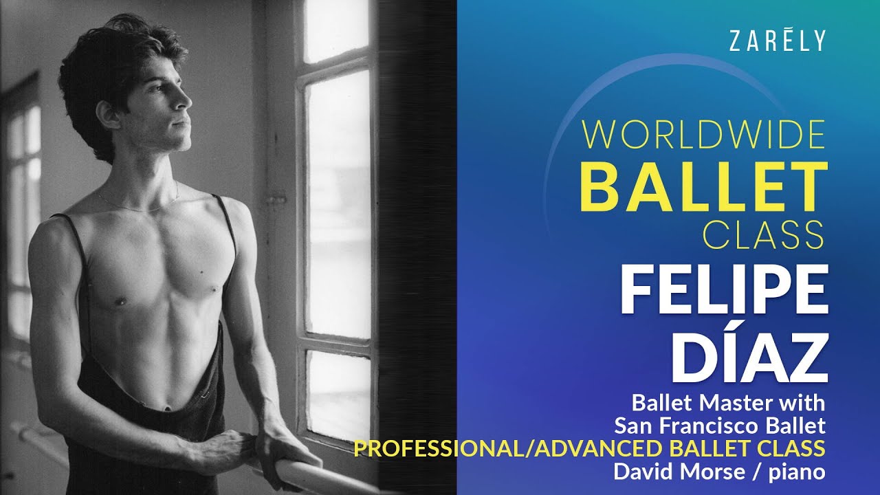 Felipe Diaz, Ballet Master with San Francisco Ballet, Professional/ Advanced ballet class