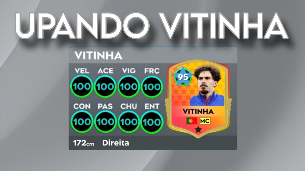 DLS 26 | UPANDO O NOVO VITINHA 85 NO DREAM LEAGUE SOCCER 2026