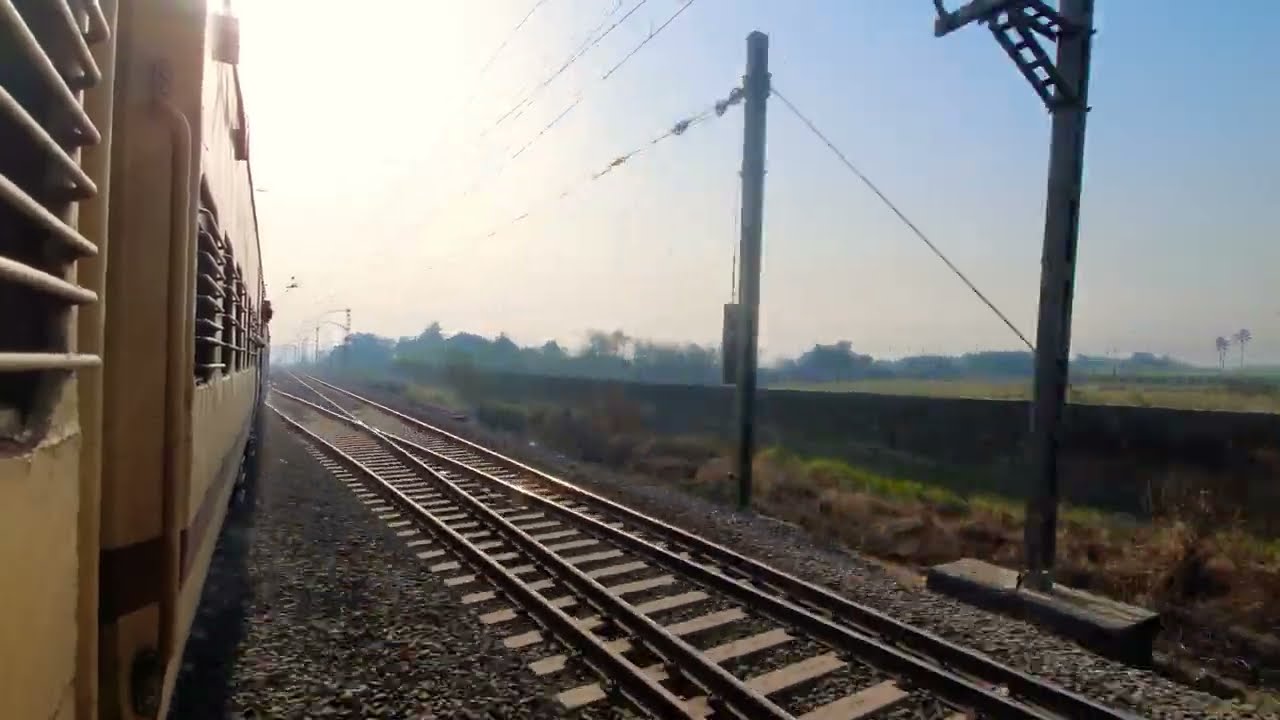 Udhna junction to Nandurbar complete train journey || 20804 Gandhidham-vishakhapattanam sf exp
