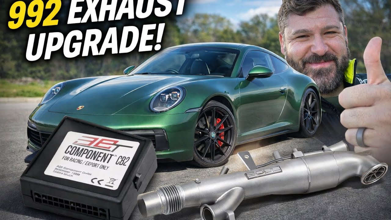 New Porsche 992 GTS Performance Exhaust Upgrade By Soul Performance 