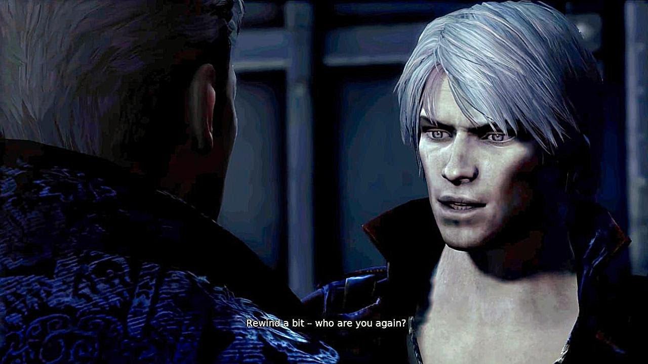Dante Meets Vergil For First Time Scene - Devil May Cry