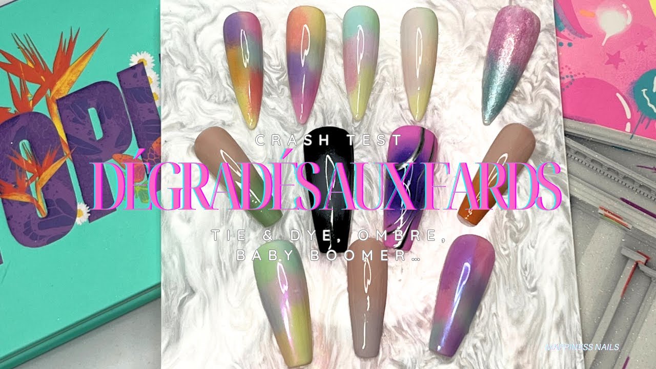 Faire ses dégradés sur les ongles aux fards à paupières ? 🤔⎜CRASH TEST ONGLES