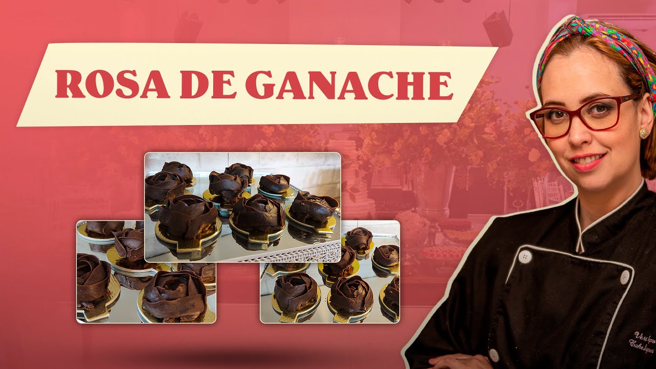 Rosa de Ganache Perfeita