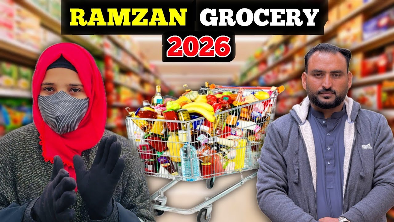 RAMZAN GROCERY 🛒 Shopping 🛍 2026 || Family Vlog in Kashmir || Dadyal City shopping ||