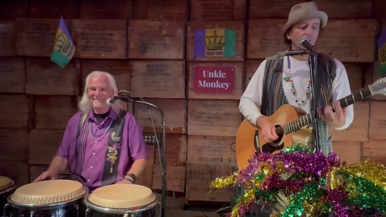 Mardi Gras fun with Unkle Monkey duo! 