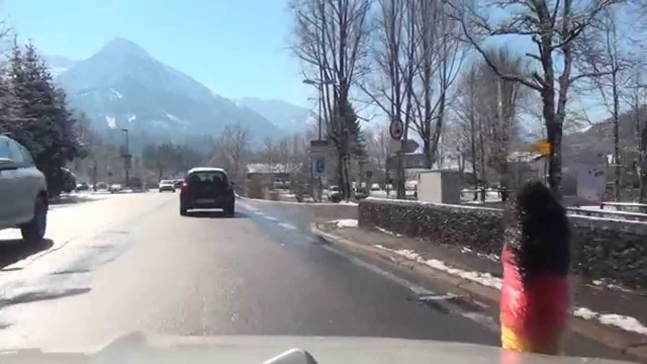 Balderschwang Riedbergstraße Pass Obermaiselstein Fischen Langenwang Oberallgäu BRD 7.4.2015