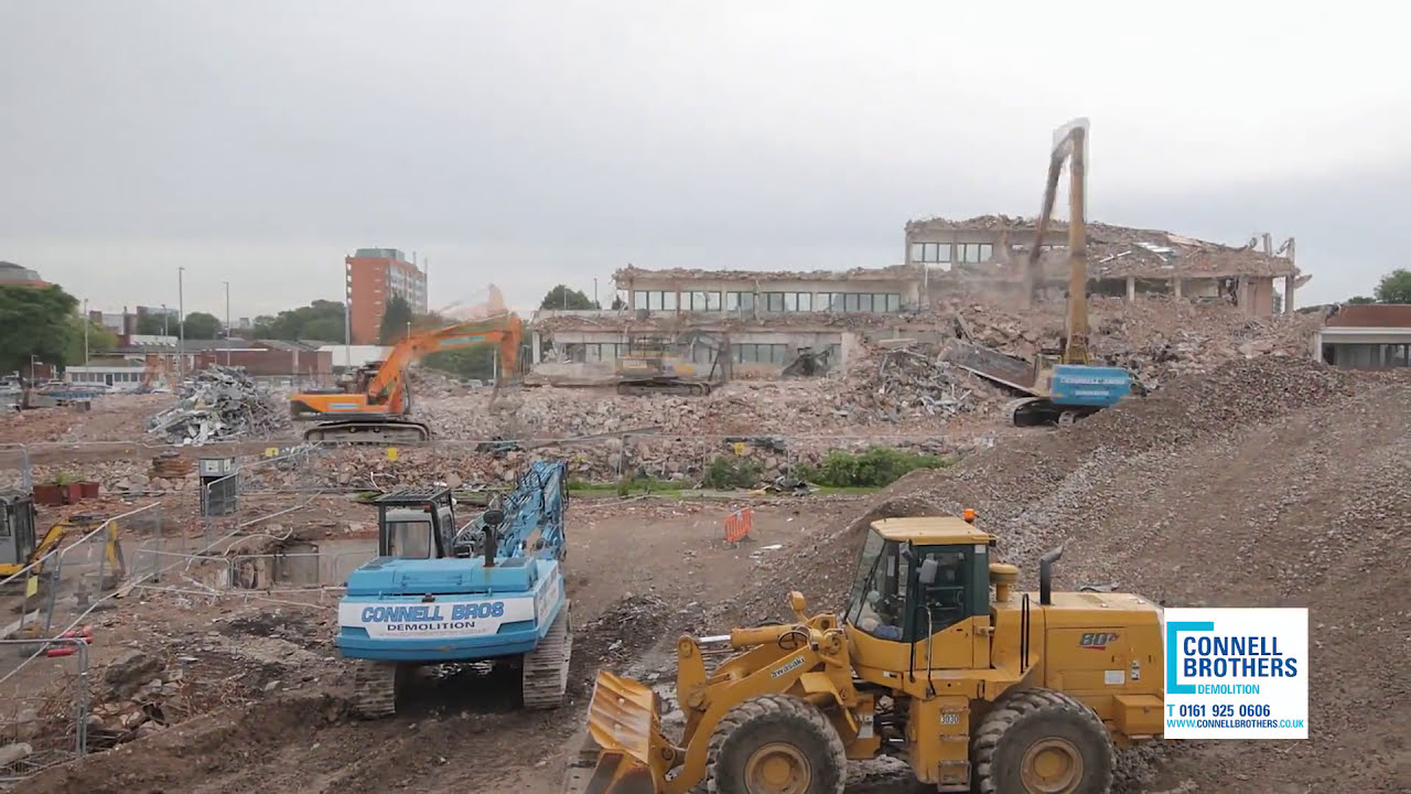 University Demolition -- Connell Brothers Ltd -- University of Manchester -- MECD Project