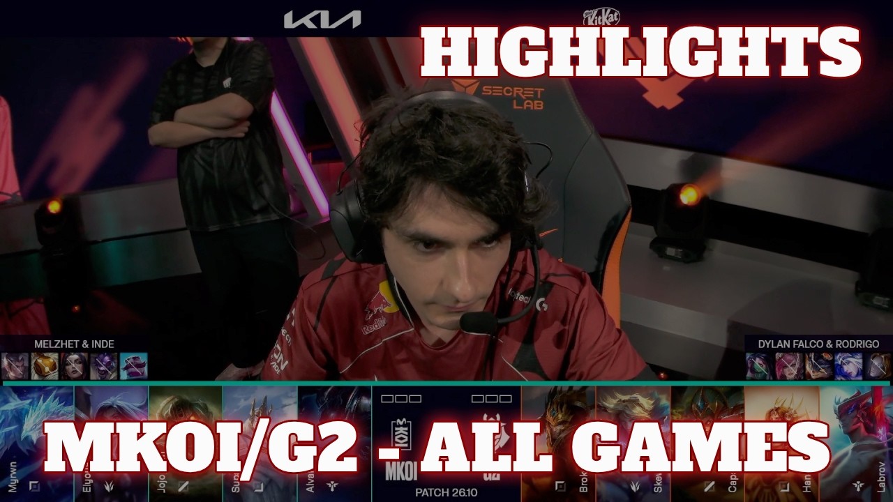 MKOI vs G2 - All Games (Bo5) Highlights | Semi Final LEC Spring 2026 | Movistar KOI vs G2 Esports