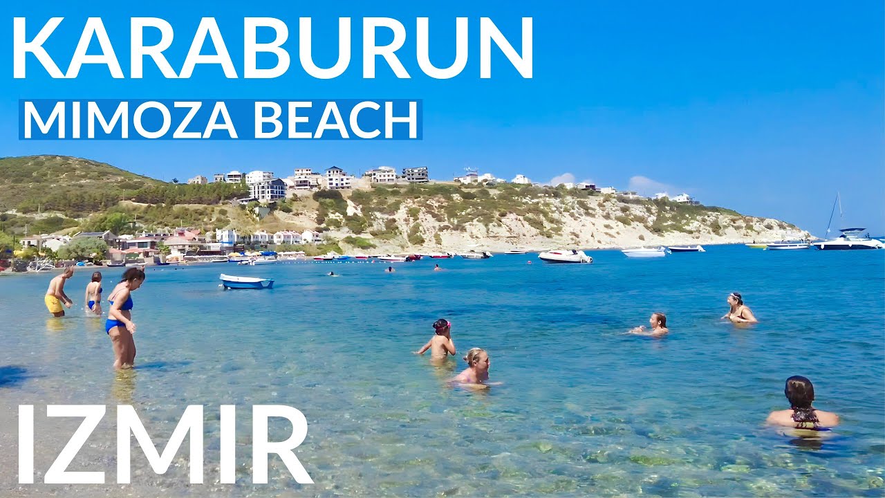 Mimoza Beach, Karaburun: A Walk in Izmir's Hidden Paradise | 4K 60fps