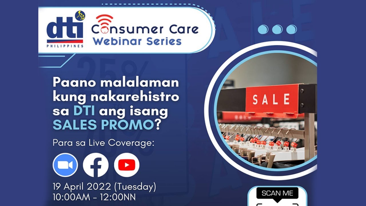 Consumer Care Webinar Series – Sales Promotion and Advertising