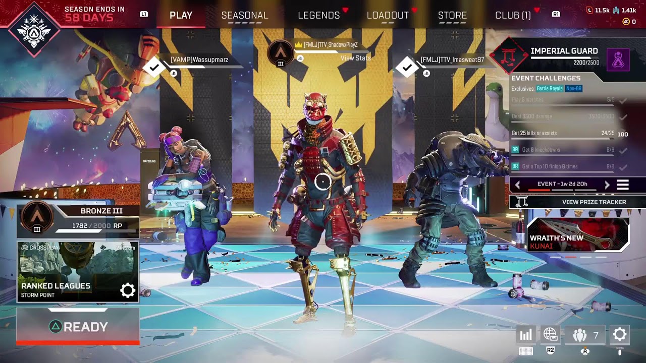 Apex with the boys