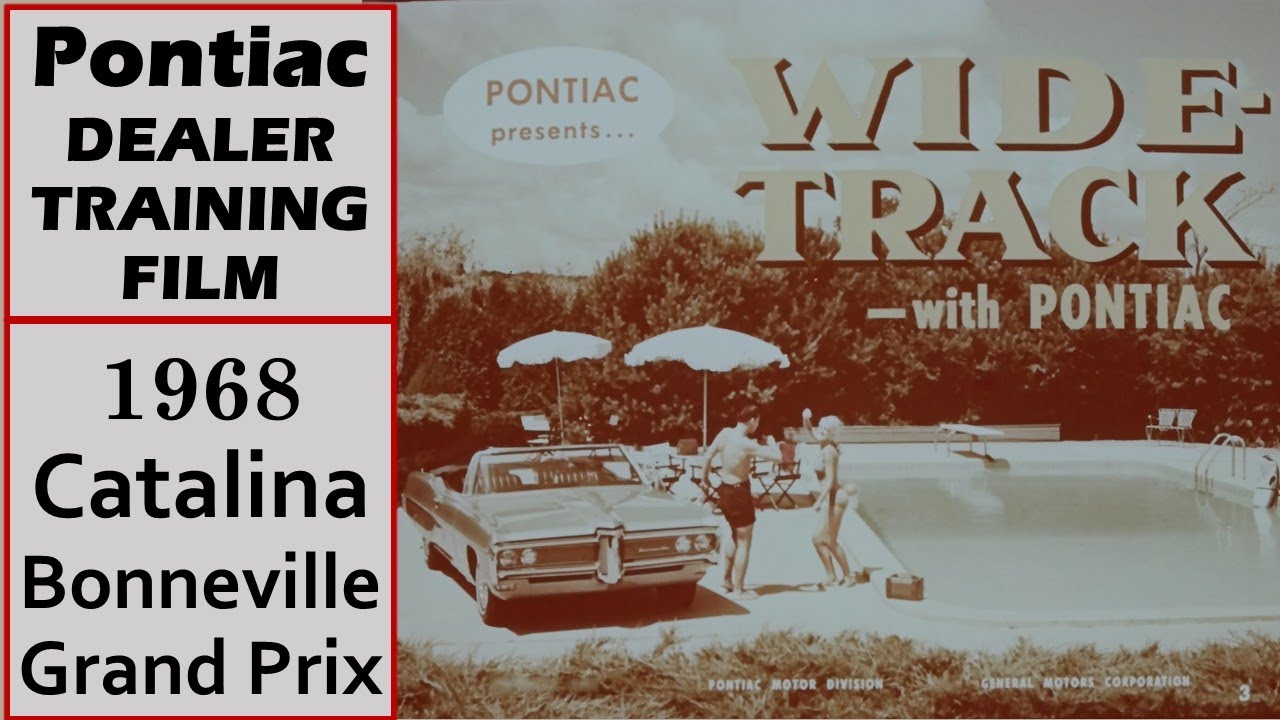 1968 Catalina Bonneville Grand Prix - Pontiac Dealer Training Film 