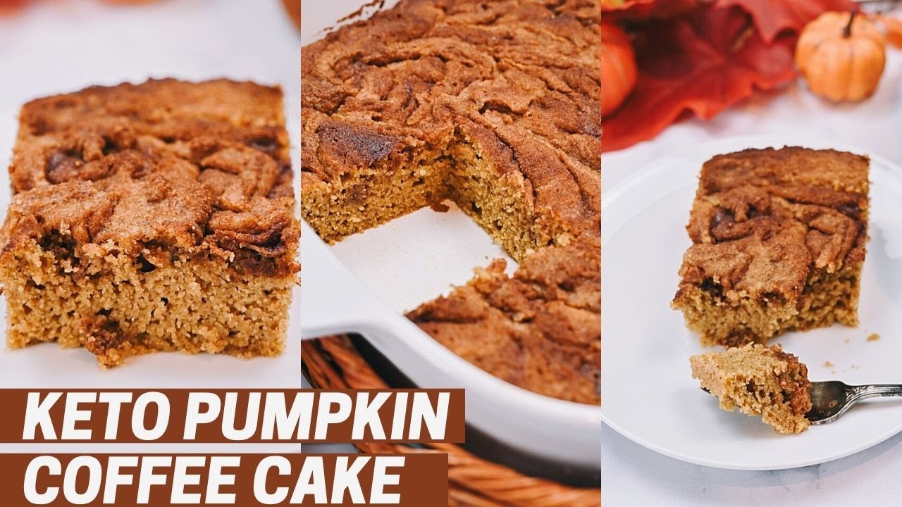 Keto Pumpkin Spice Coffee Cake | 🍽 How To Make Pumpkin Spice Keto Coffee Cake From Health Coach Tara