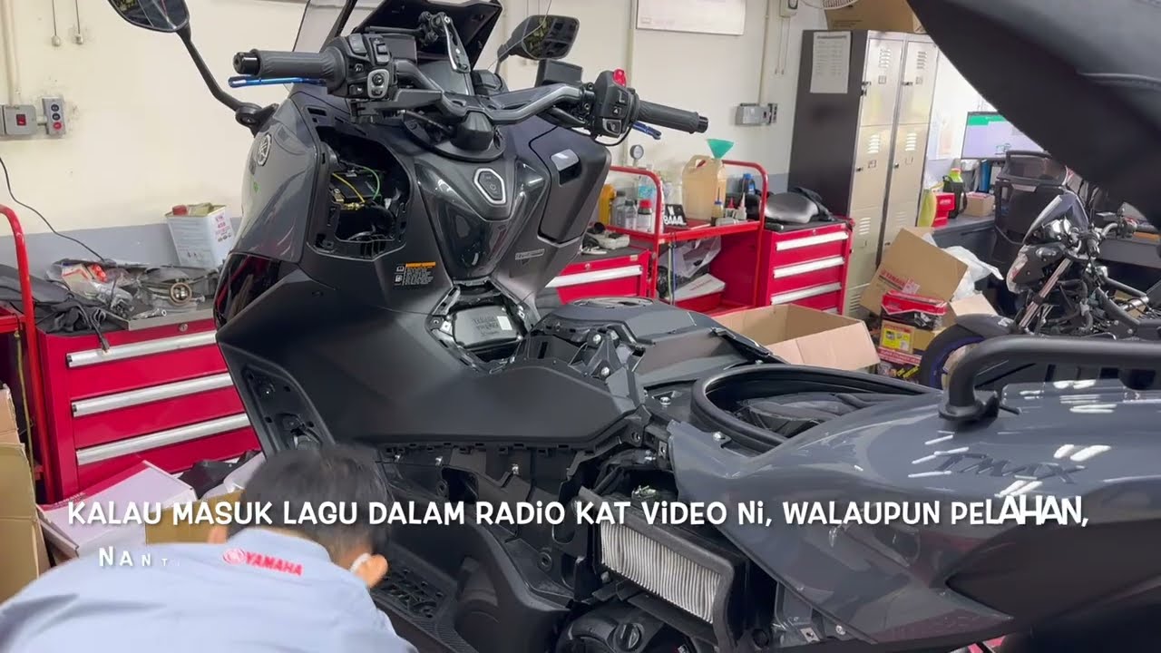 Tmax 560 (Si Tembun) | Install Performance Damper @MyTakongRacing