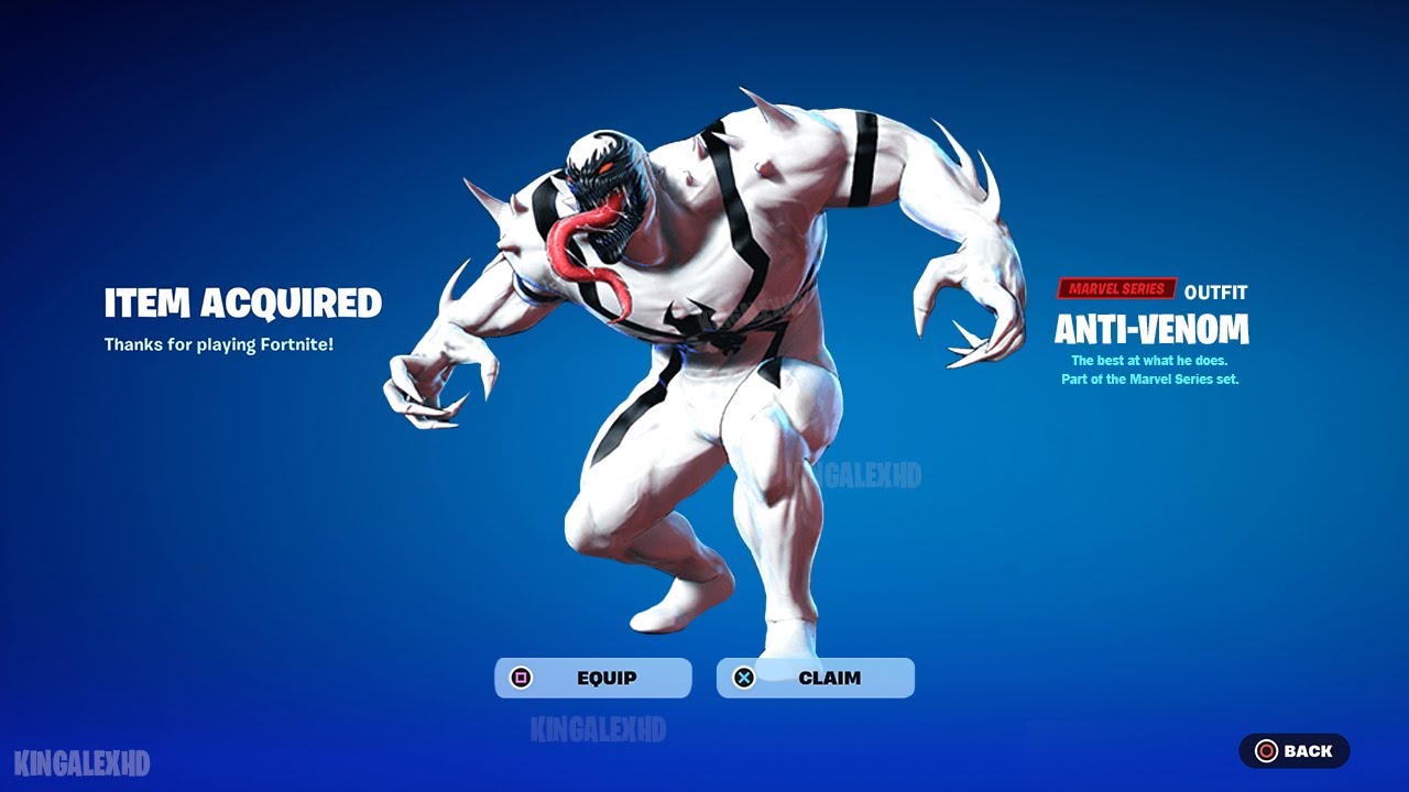 Как получить скин Анти-Венома БЕСПЛАТНО в Fortnite (разблокирован в стиле LEGO Анти-Веном) Анти-Ч...