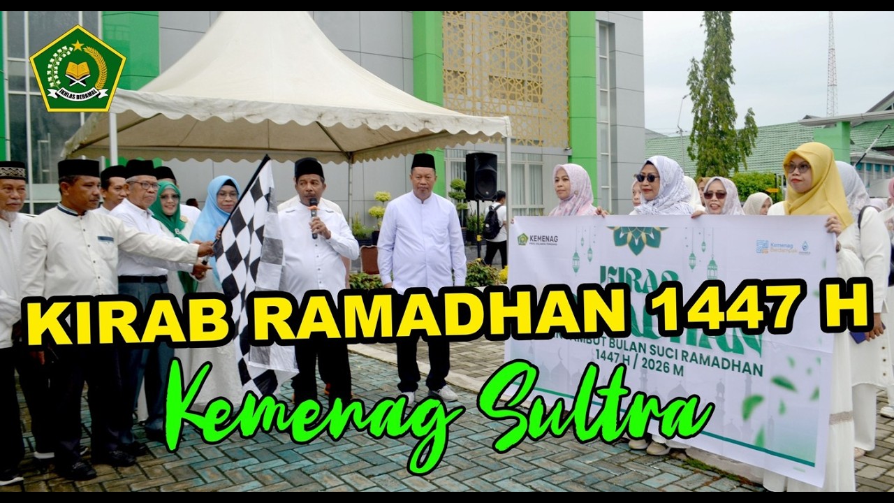 Kirab Ramadhan 1447 H Kemenag Sultra