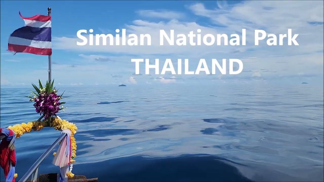 Diving Similan Islands National Park (Thailand)