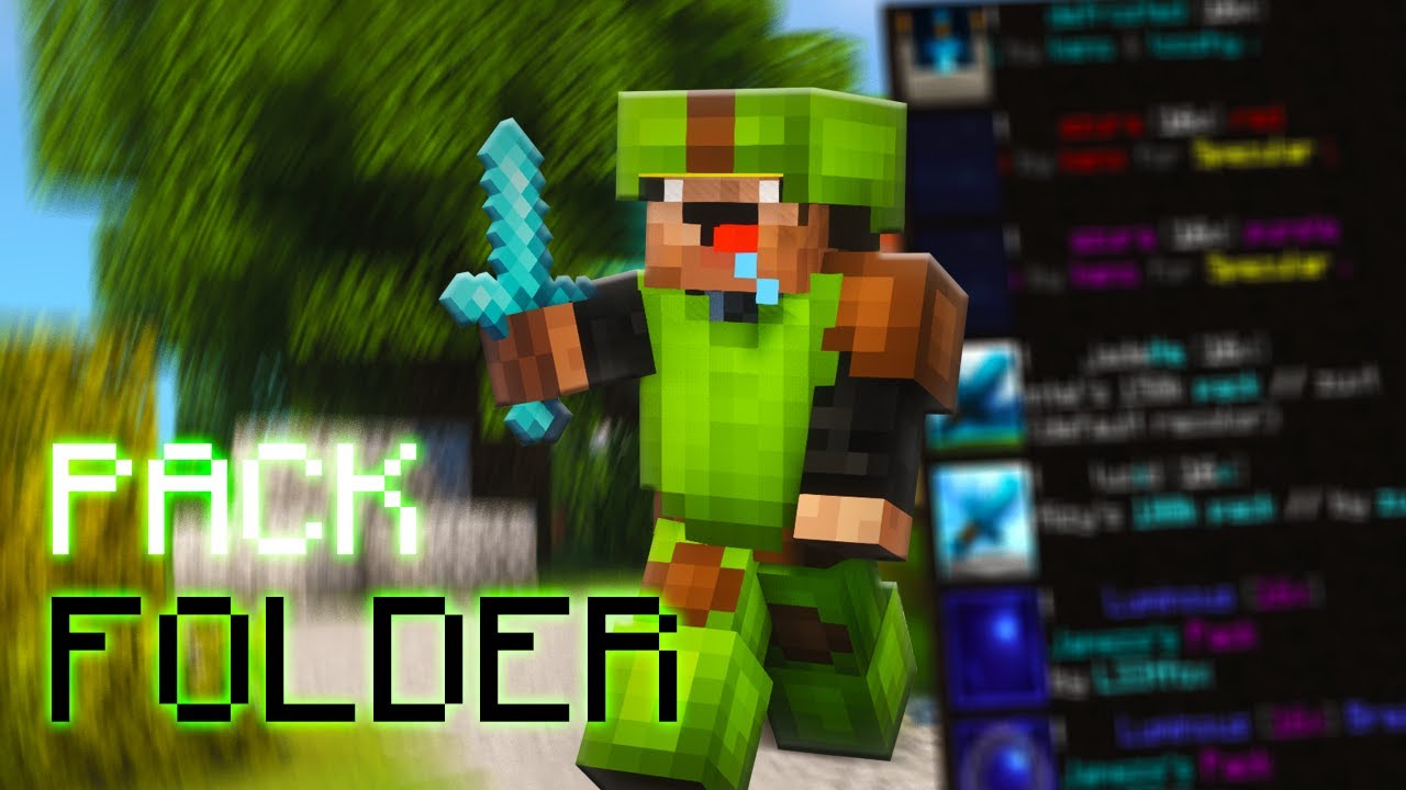 THE BEST PACK FOLDER RELEASE (100 subs special) |SpecularBeast| #bedwars #pack