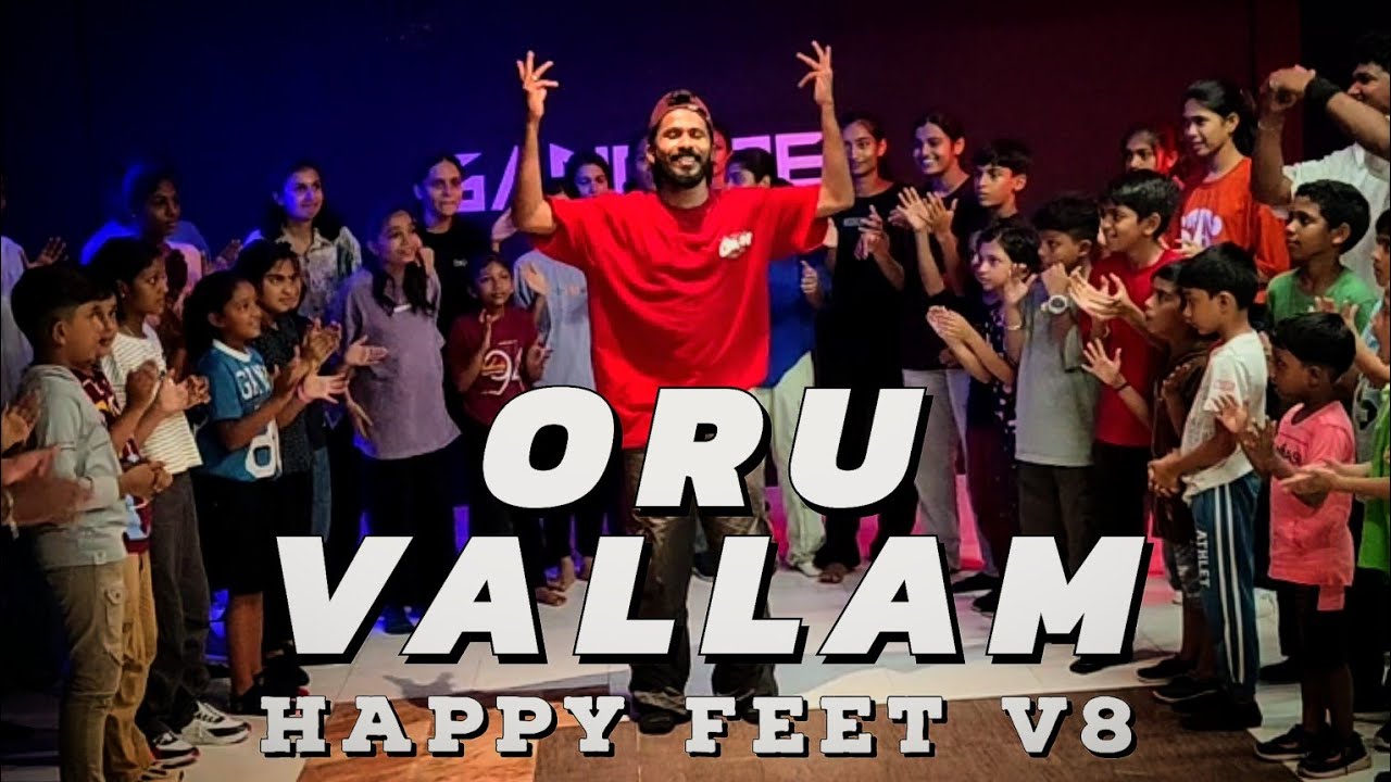 Oru Vallam | Sujin Choreography | Happy Feet V8 | GANG 86
