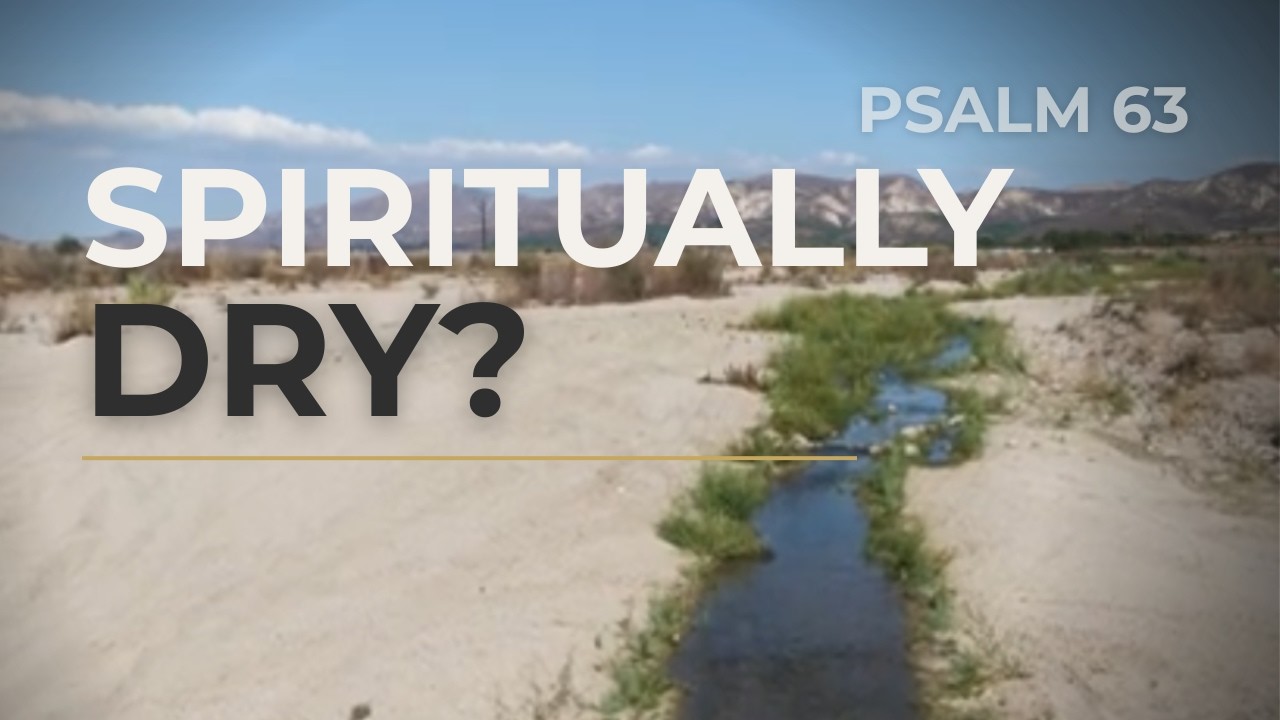When Your Soul Feels Dry and Weary  | Psalm 63 Meditation for Deep Rest