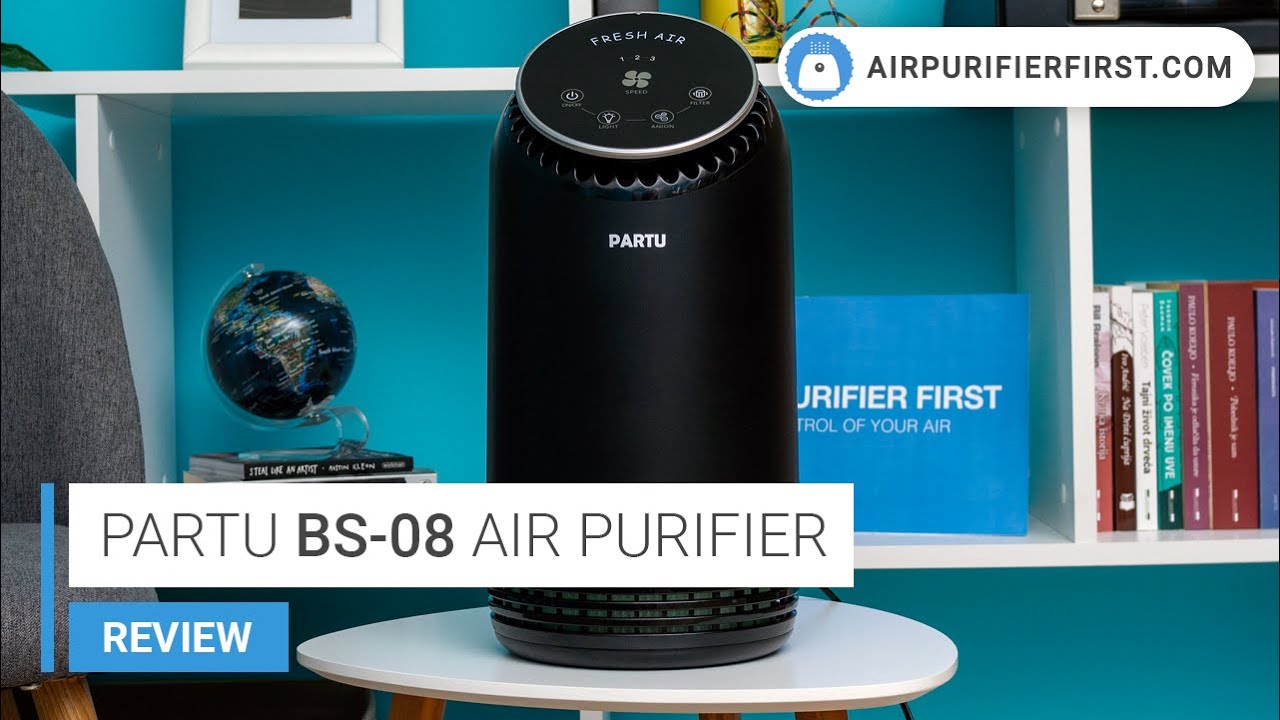 PARTU Air Purifier BS-08 Review (Performance Test and Smoke Box)