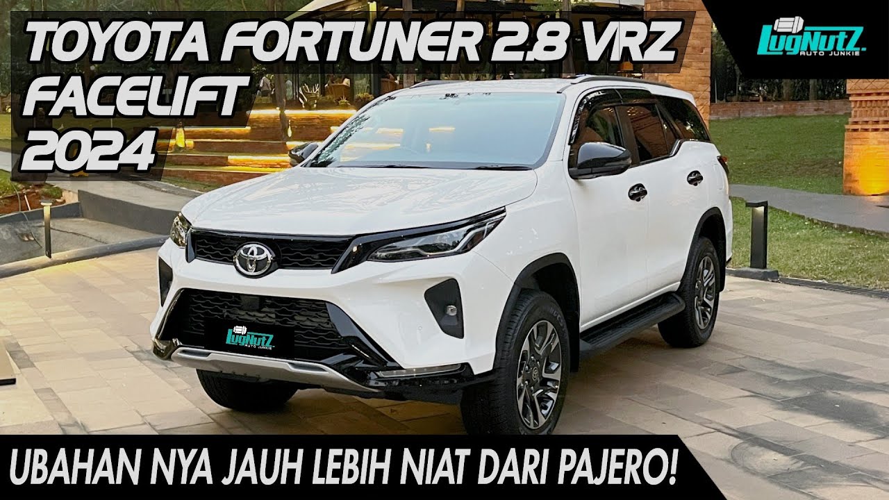 Lebih Murah TANPA GR, Tetap SKAKMAT PAJERO! New Toyota Fortuner VRZ Facelift 2024 Bs Nonton NETFLIX!