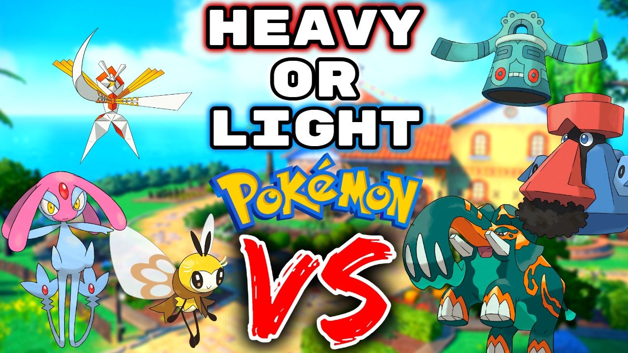 We Can Only Catch Light Or Heavy Pokemon... Then We FIGHT!!
