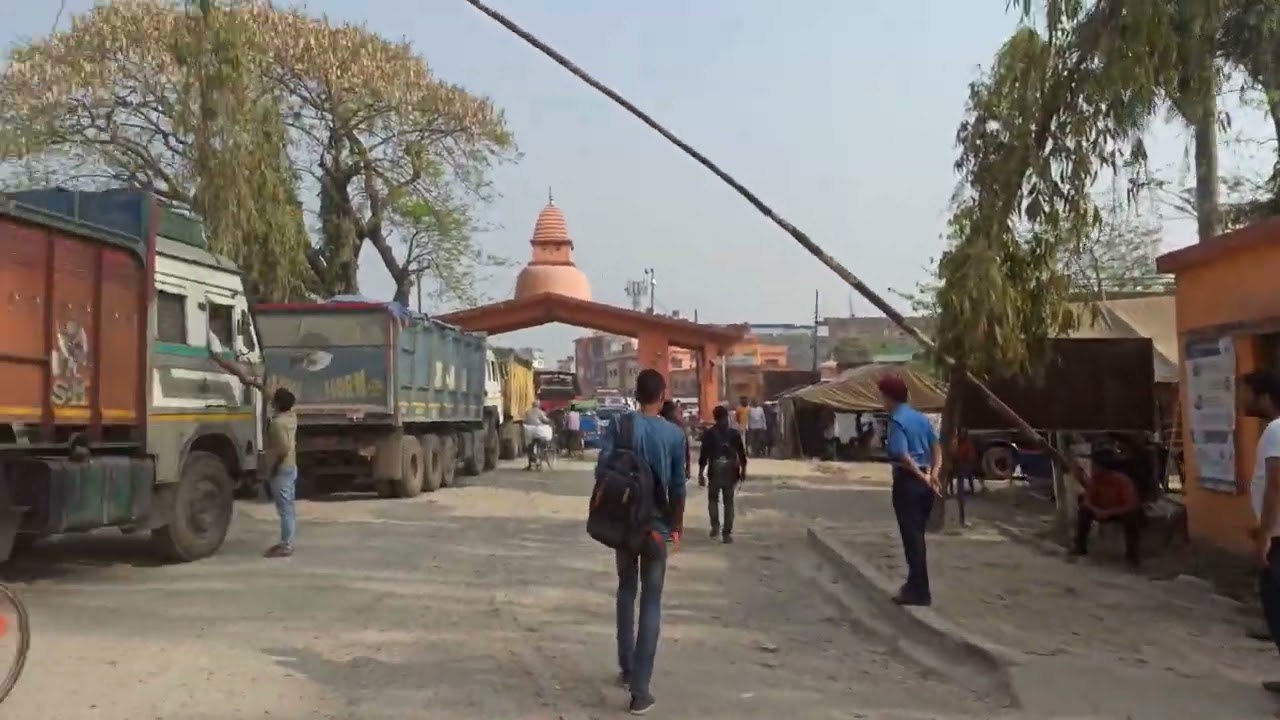 Nepal India Border sonali || Sonauli border
