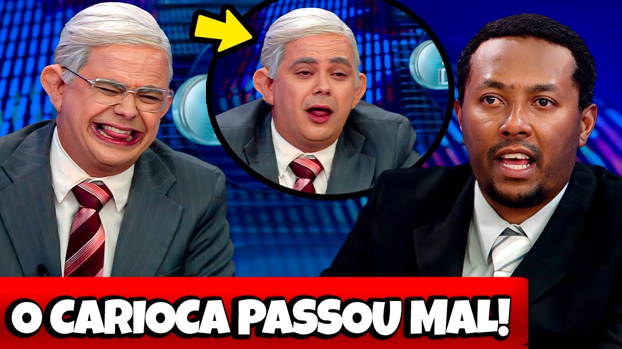 CONFUSO SOBRINHO TIROU O CARIOCA DO PERSONAGEM NO PÂNICO | Jornal do Boris #14
