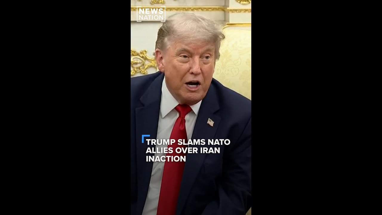 Trump slams NATO allies over Iran inaction